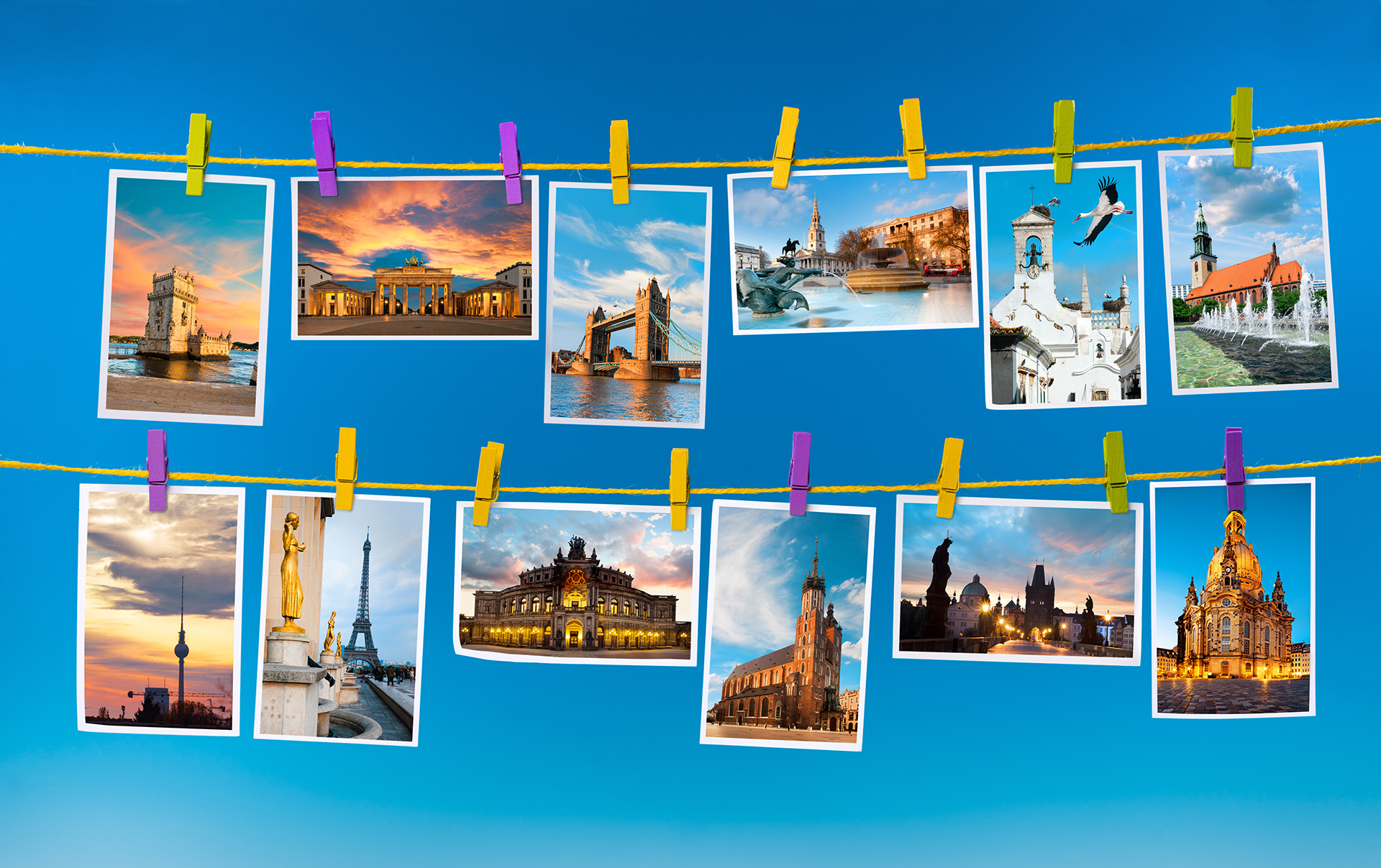 Boomerang Motorhomes – Suggested 6-month motorhome trip around Europe.